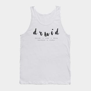 Druid Dungeons and Dragons | D&D | DnD Gifts | RPG Gifts Tank Top